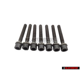 7x VW Original Vis A Tete Cylindrique Avec Empr. 