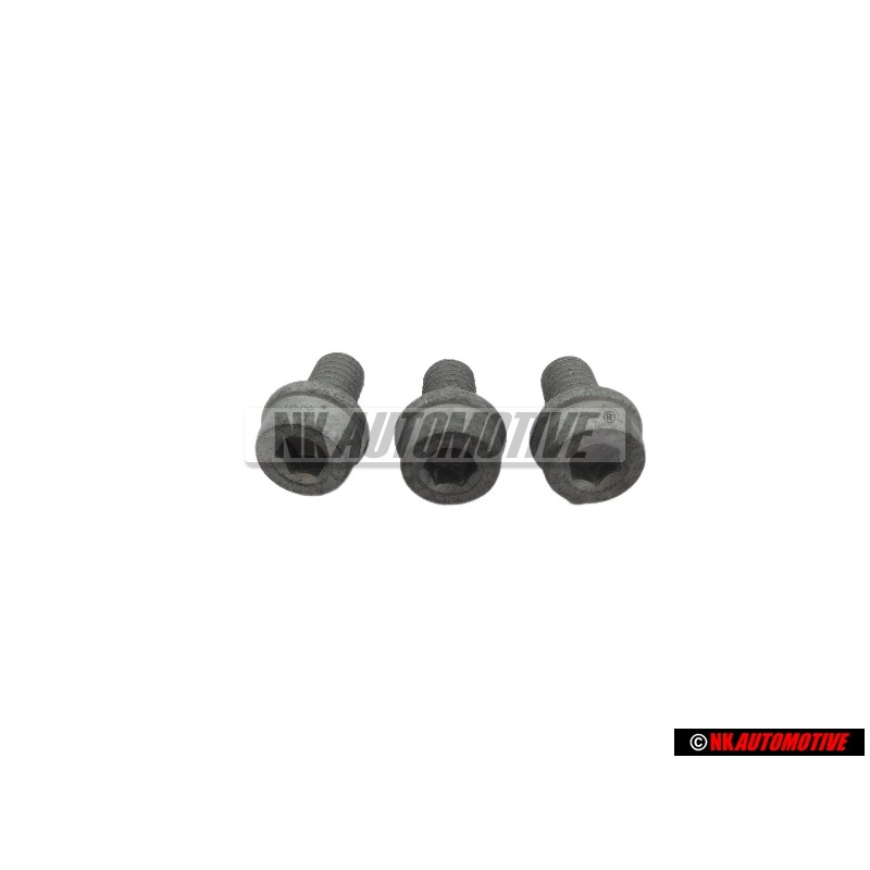 3x VW Original Vis D'Assemblage Cylidrique Avec Tete - N 90308607