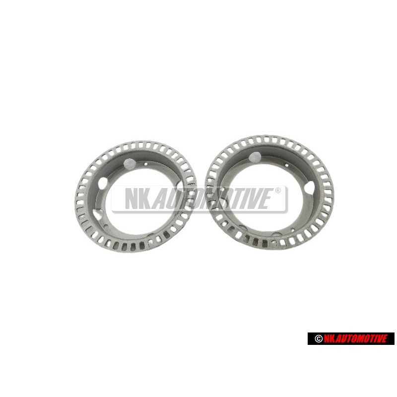2x VW Original Cache Noir Satine - 357957087 01C