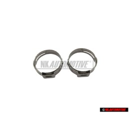 2x VW Original Bande De Serrage À Oreilles - N 10202001