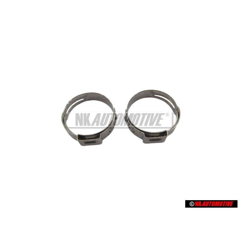 2x VW Original Bande De Serrage À Oreilles - N 10202001