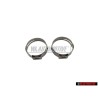 2x VW Original Bande De Serrage À Oreilles - N 10202001