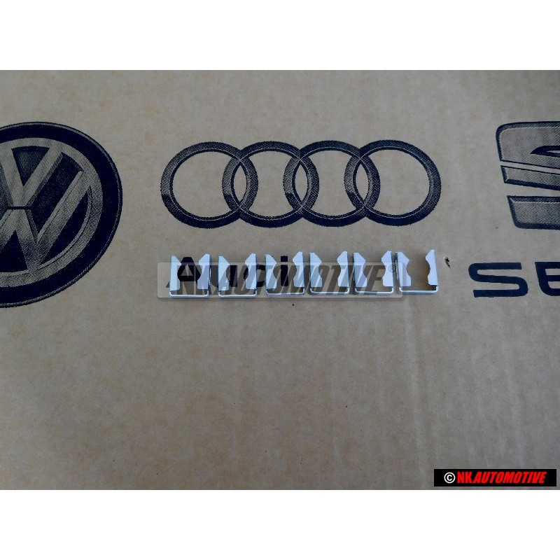 6x VW Original Agrafe De Retenue - 035906037