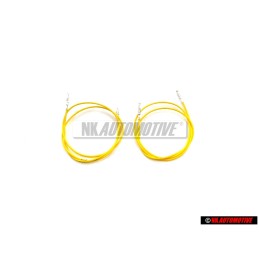 2x VW Original 1 Faisceau Cable Indiv. Avec Resp. 