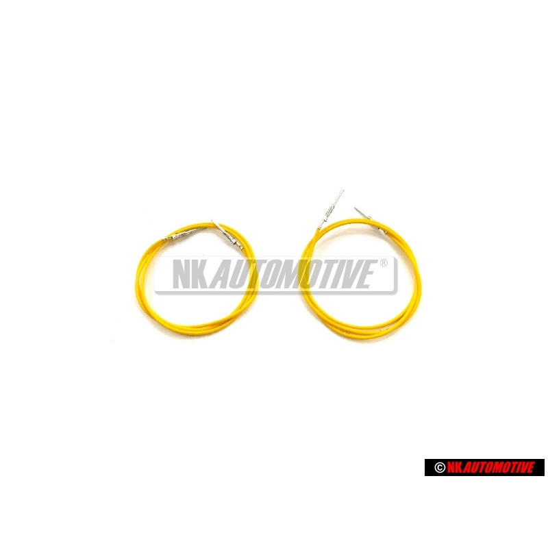 2x VW Original 1 Faisceau Cable Indiv. Avec Resp. 