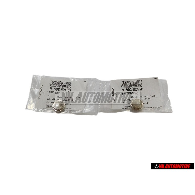 2x VW Original Batterie Miniature - N 90262401
