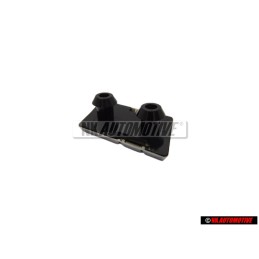 Audi Original S-LINE Volant Plaquette Embleme Logo Chrome Rouge - 4A0419685B