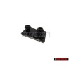 Audi Original S-LINE Volant Plaquette Embleme Logo Chrome Rouge - 4A0419685B