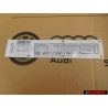 Audi Original 50 TFSI Arrière Embleme Monogramme Logo Chrome - 4H0853744B 2ZZ