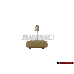 VW Original Cache Avec Logo Beige Pur - 1K5853437 7G8