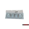 Audi Original Anneaux Arrière Embleme Logo Chrome - 8J0853742 2ZZ