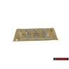 Audi Original Anneaux Arrière Embleme Logo Chrome - 8T0853742 2ZZ