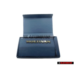 VW Original MULTIVAN 40th Anniversary Arrière Embleme Logo - 253853689F GLD