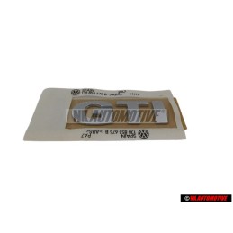 VW Original GTI Arrière Embleme Monogramme Logo Chrome - 1J0853675B 739