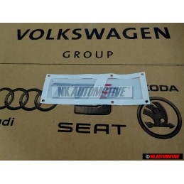 Audi Original TTS Arrière Embleme Monogramme Logo Chrome Rouge - 8J0853735 2ZZ