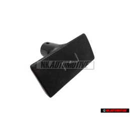 VW Original Bouton Noir Satine - 861711503C 01C