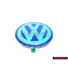 VW Original Arrière Embleme Logo Bleu Blanc - 1C0853630L 39A