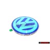 VW Original Arrière Embleme Logo Bleu Blanc - 1C0853630L 39A