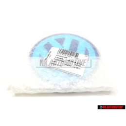 VW Original Arrière Embleme Logo Bleu Blanc - 1C0853630L 39A