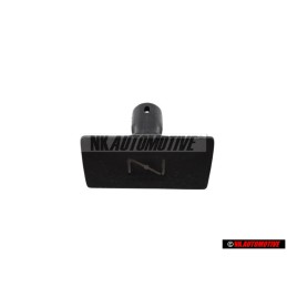 VW Original Bouton Noir Satine - 861711503C 01C