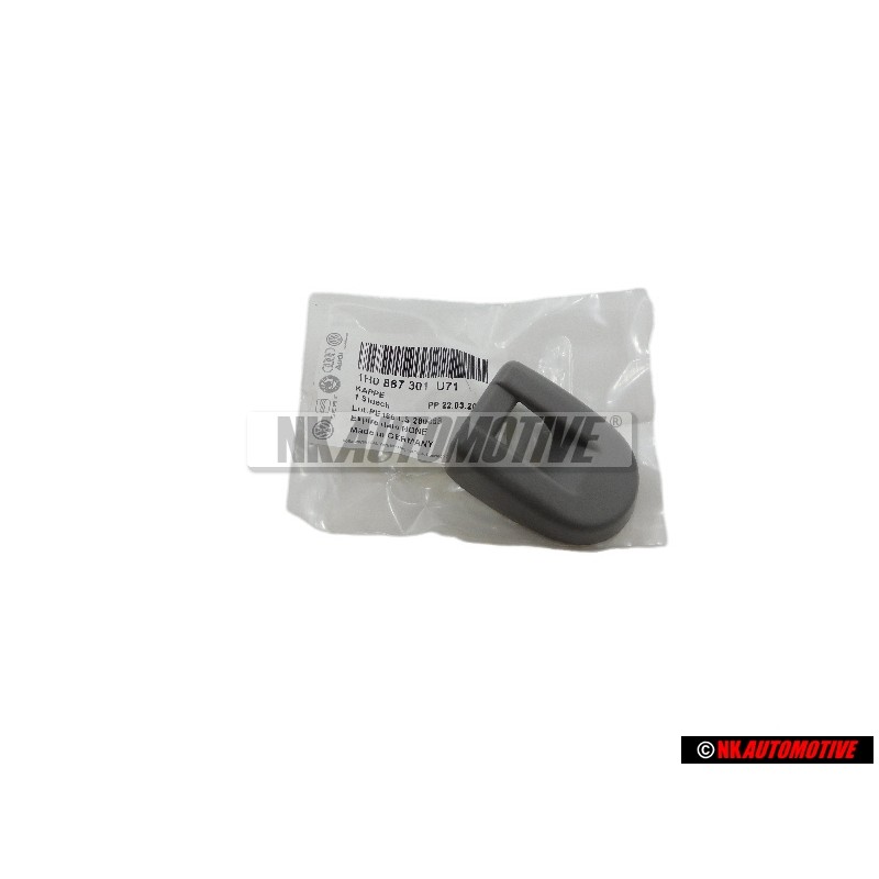 VW Original Capuchon Gris Flanelle - 1H0887301 U71
