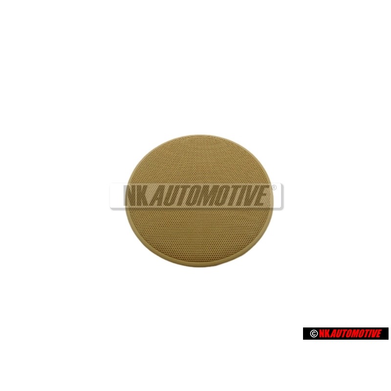 VW Original Cache Haut-Parleur Beige Fauve - 3B0868645 7H7
