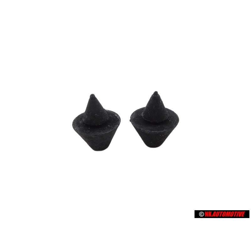 2x Audi Original Butee Caoutchouc - 443827589