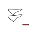2x VW Original Joint P. Glace De Porte Fixe - 171845261