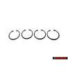 4x VW Original Anneau De Surete - 171407635A