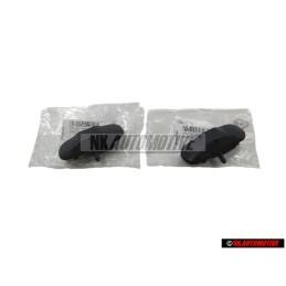 2x VW Original Gicleur, Chauffant Noir Satine - 5M0955986C 9B9