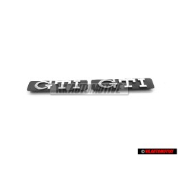 2x VW Original GTI Côté Embleme Monogramme Logo Chrome - 1H6853714 GX2