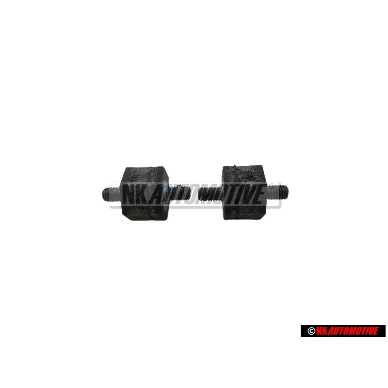 2x VW Original Patin Metal Caoutchouc - 191201256