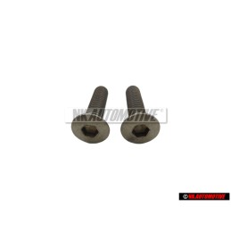 2x VW Original Vis Tete Bombee Fraisee - N 0214163