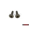 2x VW Original Vis Tete Bombee Fraisee - N 0214163