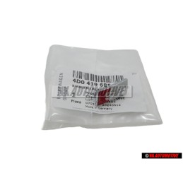 Audi Original S8 Volant Plaquette Embleme Logo Chrome Rouge - 4D0419685A