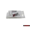 Audi Original S-LINE Volant Plaquette Embleme Logo Chrome Rouge - 4F0419685
