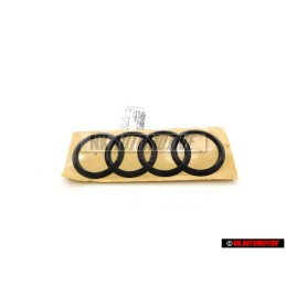Audi Original Anneaux Arrière Embleme Logo Noir - 8U0853742B T94