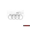 Audi Original Anneaux Arrière Embleme Logo Chrome - 8J0853742B 2ZZ
