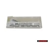 Audi Original 40 E-TRON Arrière Embleme Monogramme Logo Chrome - 4M0853744 2ZZ