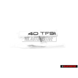 Audi Original 40 TFSI Arrière Embleme Monogramme Logo Noir - 83A853744A T94