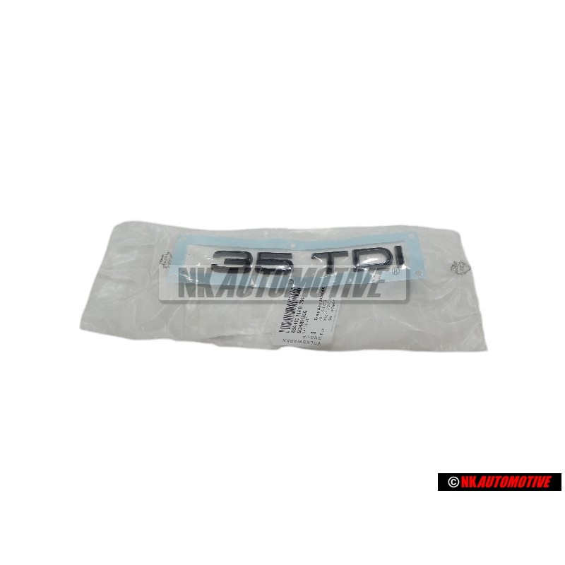 Audi Original 35 TDI Arrière Embleme Monogramme Logo Noir - 83A853744B T94