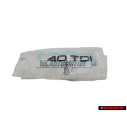 Audi Original 40 TDI Arrière Embleme Monogramme Logo Noir - 83A853744C T94