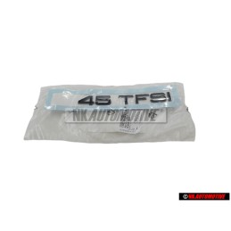 Audi Original 45 TFSI Arrière Embleme Monogramme Logo Noir - 83A853744D T94