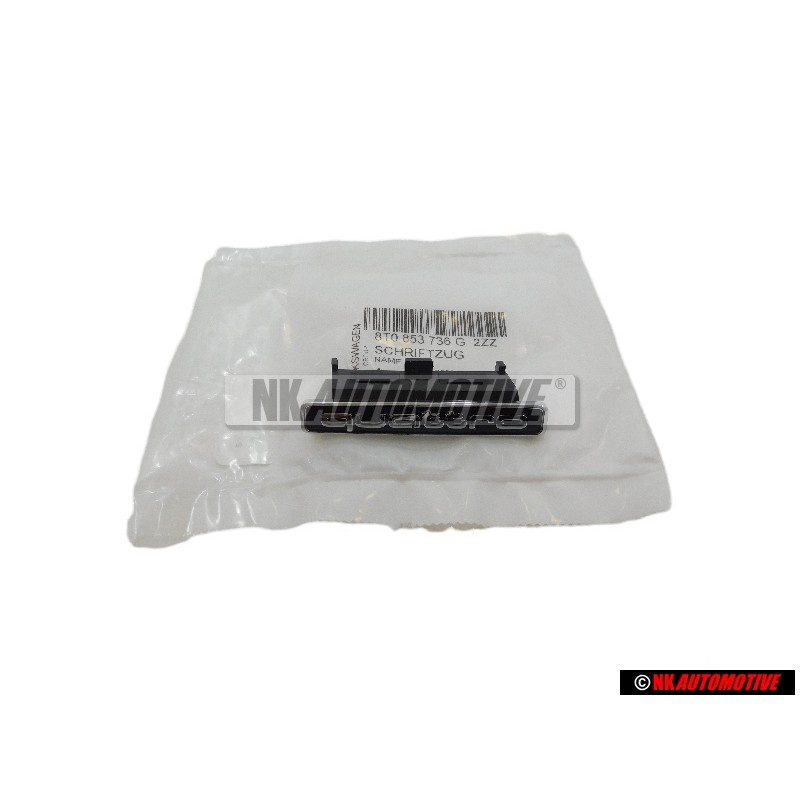 Audi Original QUATTRO Avant Embleme Monogramme Logo - 8T0853736G 2ZZ