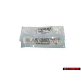 Audi Original 1.5T Arrière Embleme Monogramme Logo Chrome - 8V0853743A 2ZZ