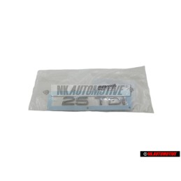 Audi Original 25 TDI Arrière Embleme Monogramme Logo Chrome - 8V0853744B 2ZZ