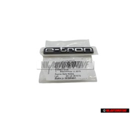 Audi Original E-TRON Avant Embleme Monogramme Logo - 8V4853736A 2ZZ