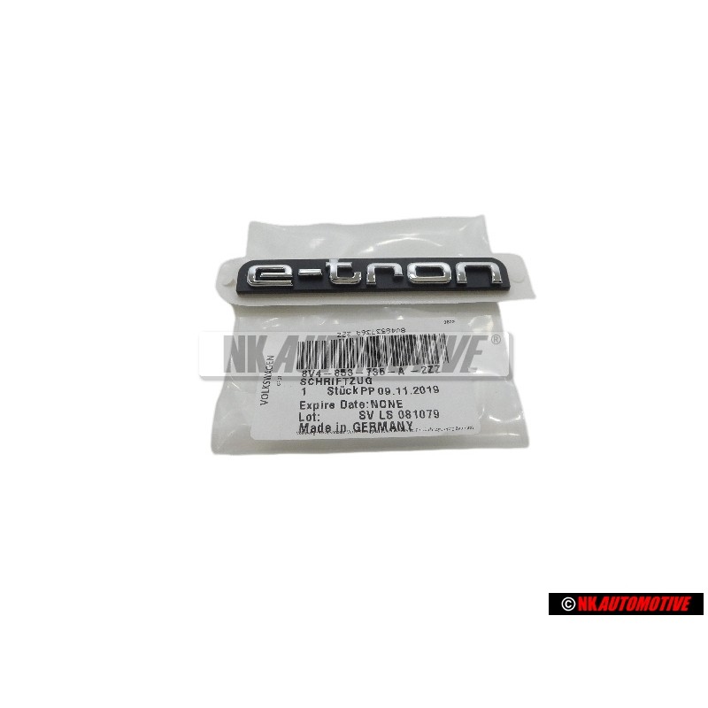 Audi Original E-TRON Avant Embleme Monogramme Logo - 8V4853736A 2ZZ