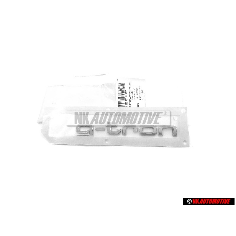 Audi Original G-TRON Arrière Embleme Monogramme Logo Chrome - 8V4853737B 2ZZ