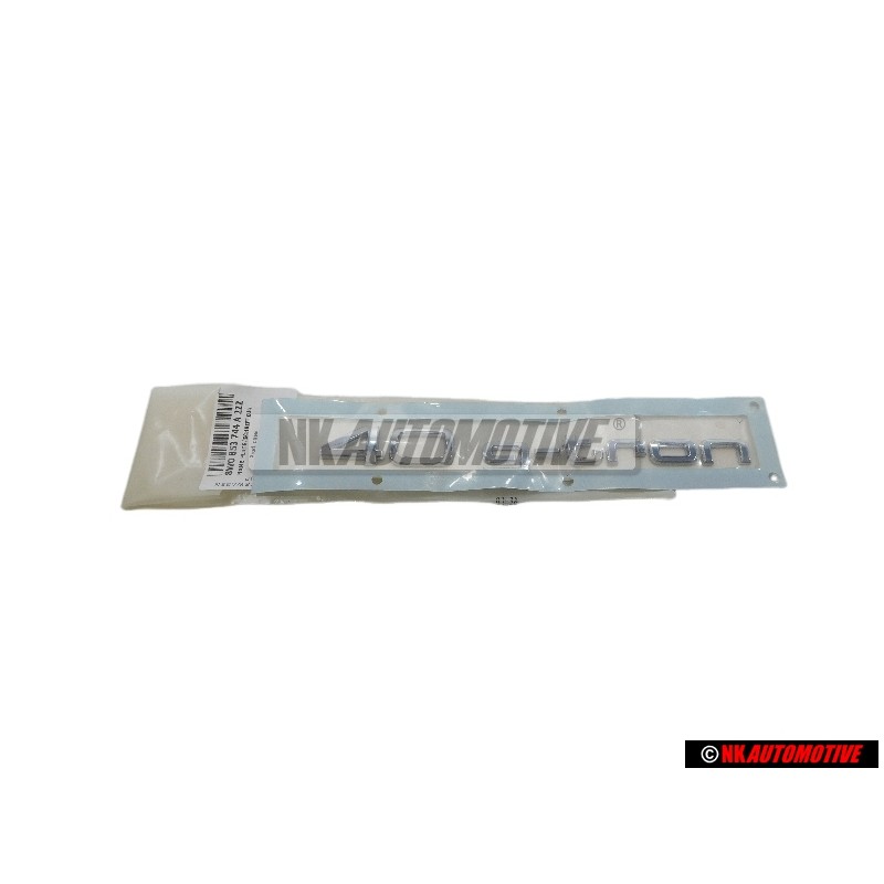 Audi Original 40 G-TRON Arrière Embleme Monogramme Logo Chrome - 8W0853744A 2ZZ